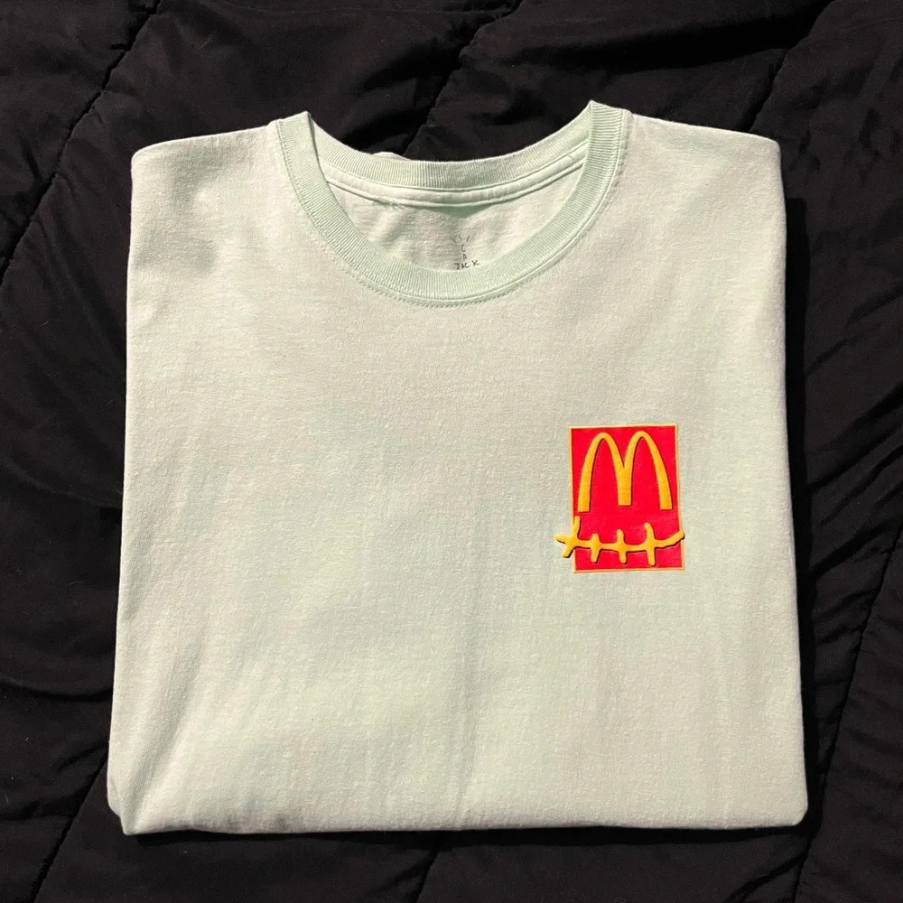 Travis Scott x Mcondalds Action Figure Series IV Tshirt - Picture 2 of 4